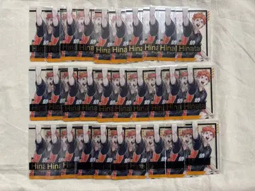 히나타 쇼요 금박 클리어 카드 컬렉션 하이큐