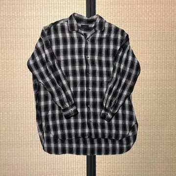 Y's for men / 오버 사이즈 체크 셔츠