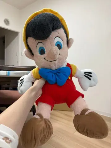 피노키오 봉제 인형 약 30cm 모자 포함