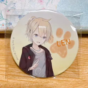 보컬로이드 카가미네 렌 캔뱃지 R_사과 애니메이트 매지미라