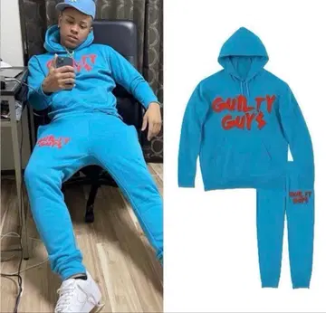 GUILTY GUYS 스카이블루 팬츠