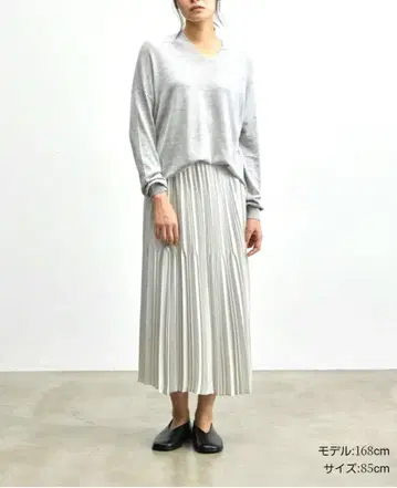 소주 soeju 플리츠 스커트 85cm