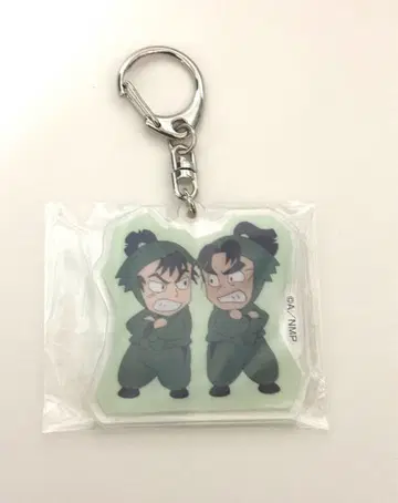 식만 류사부로 시오에 분지로 미니 캐릭터 아크릴 키링