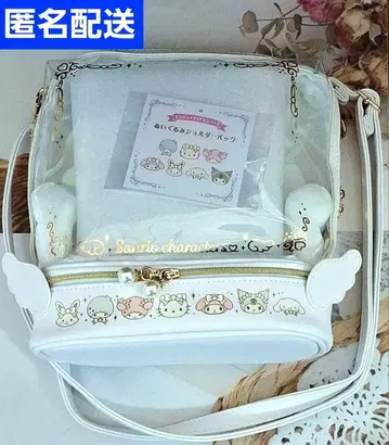 산리오 순백천사 봉제 인형 숄더백 엔조이 아이돌