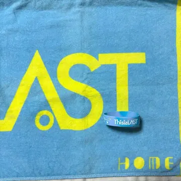 This is LAST 'HOME' 로고 타월 러버 밴드