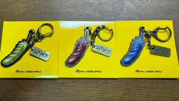 미세스 바벨탑 깃털 키링 3종 컴플리트 오오모리 와카이 후지사와