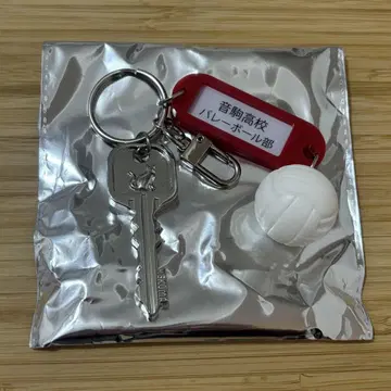 하이큐 트레이딩 고교명 포함 열쇠 참 키링 네코마 고교