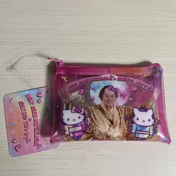 [ 미사용 새상품 ] 헬로키티 마츠켄 삼바 클리어 파우치