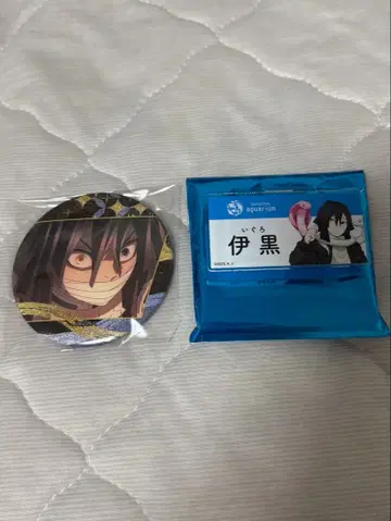 이쿠로 오바나이 네임 배지 글리터 캔뱃지 세트