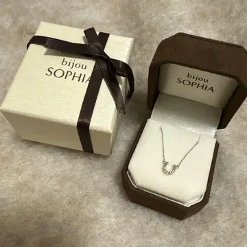 bijou SOPHIA K10 말굽 목걸이