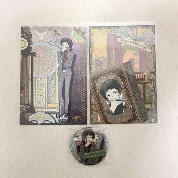 문호 스트레이독스 아쿠타가와 류노스케 문구 카페 캔뱃지/엽서