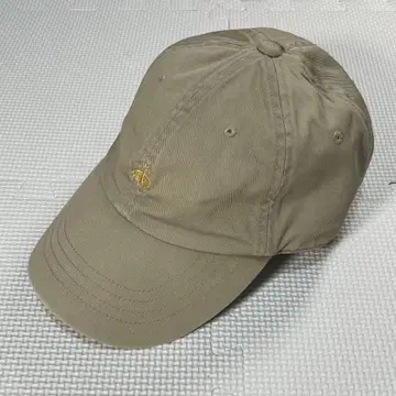 고품질 346 브룩스브라더스 로고 자수 캡 베이지 스테디셀러 Cap