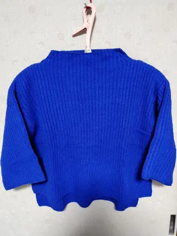 레이 카즌 보틀넥 반팔 니트 암워머 세트