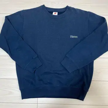 Hanes 아메리칸 컴포트 트레이닝복 L 네이비