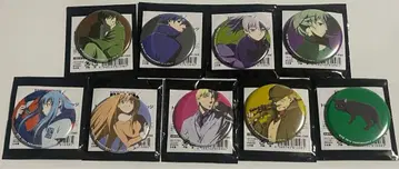 DARKER THAN BLACK 캔뱃지 8종 묶음 판매