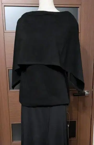 플라주 shawl T셔츠 블랙 미사용