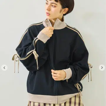 사만사 모스모스 리본 프릴 트랙 저지