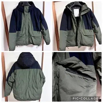 RAGEBLUE 레이지블루 에어 충전솜 블루종 마운틴 후드티