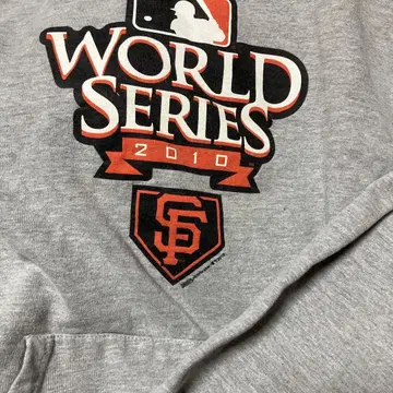 샌프란시스코 자이언츠 후드티 2010 WS GRAY L