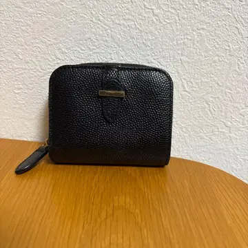 SAZABY 블랙 접이식 지갑