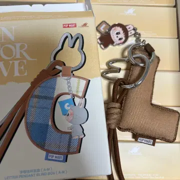 러브브 PIN FOR LOVE 알파벳 펜던트 L