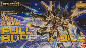 새상품 미개봉 MG ZGMF-X20A 스트라이크 건담 풀 버스트 모드