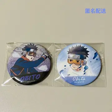 NARUTO 캔뱃지 우치하 오비토