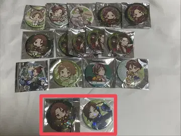 우라시마사카타센 우라타누키 캔뱃지 총 16점