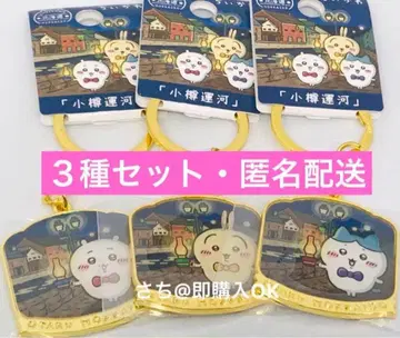 치이카와 (먼작귀) 홋카이도 오타루 운하 다이컷 키링 한정판 신상품