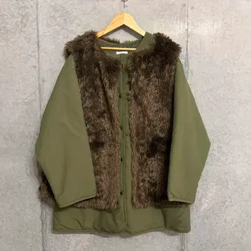 퍼 베스트 포함 패딩 자켓