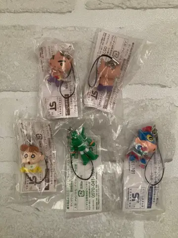 짱구는 못말려(크레용 신짱) 키링 5개 세트
