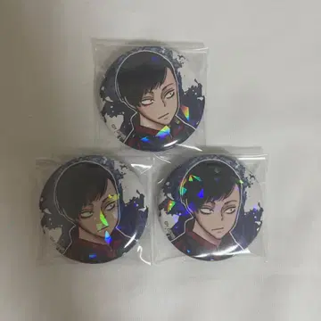 도원암귀 마즐 홀로그램 캔뱃지 나미키 와타루 3종 세트