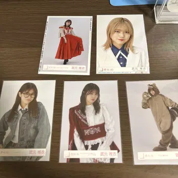 타케모토 유이 사진 5장 세트 사쿠라자카46