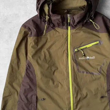 14899 montbell 몽벨 자수 로고 나일론 후드티