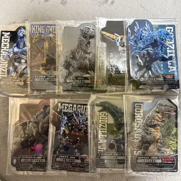 고질라 괴수난무 난폭한 존재 제일복권 F상 9종 세트