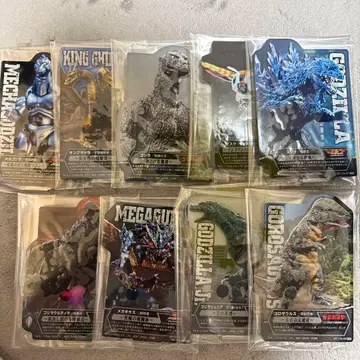 고질라 괴수난무 난폭한 존재 제일복권 F상 9종 세트