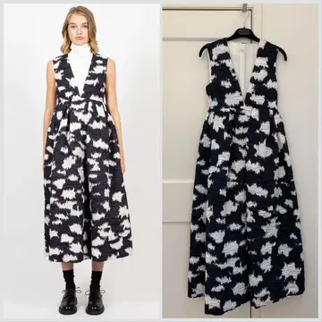 Dries Van Noten 자카드 드레스 AW23