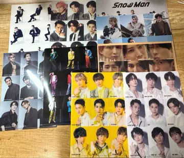 Snow Man 클리어 파일 세트