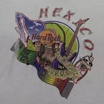 majestic x Hard Rock CAFE 멕시코 콜라보T셔츠