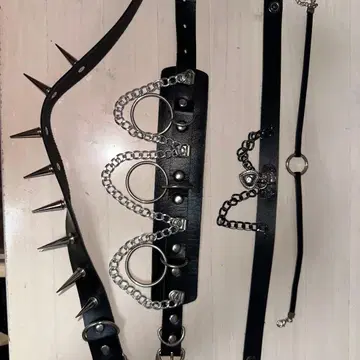 초커 묶음 판매 펑크 스타일 서브컬쳐 y2k