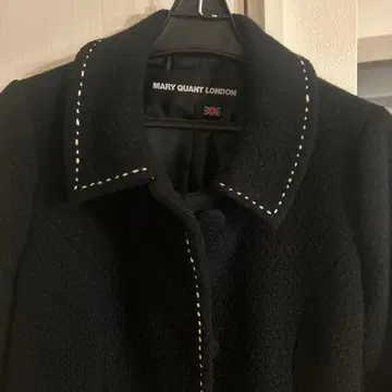 MARY QUANT LONDON 블랙 코트