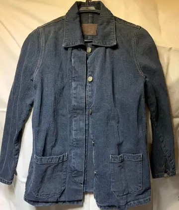 가격 인하 중 미사용 새상품 데님 자켓 에고이스트 EGOIST 다크 블루