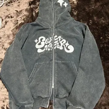 centimeter Kira logo fullzip hoodie