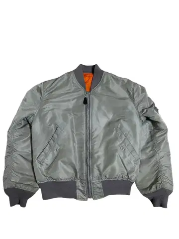 MA-1 플라이트 자켓 봄버 자켓 빈티지 USA 제조