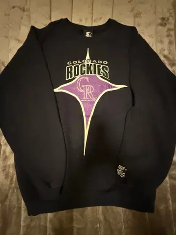 콜로라도 로키스 맨투맨 블랙