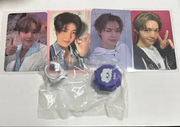 treasure 도영 트레이딩 카드 서울콘 가챠 반지 세트