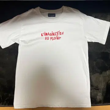 Age Factory 'tagging' Tee 화이트