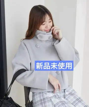 MAJESTIC LEGON 2way 어레인지 컬러 숏코트