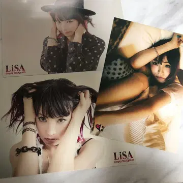 LiSA 엽서 세트 특전 레어