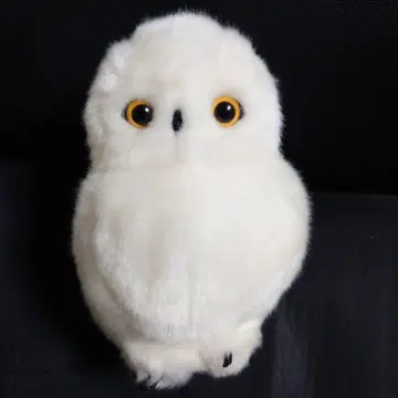 요시토쿠 YOSHITOKU 오리지널 화이트 올빼미 시로 올빼미 봉제 인형